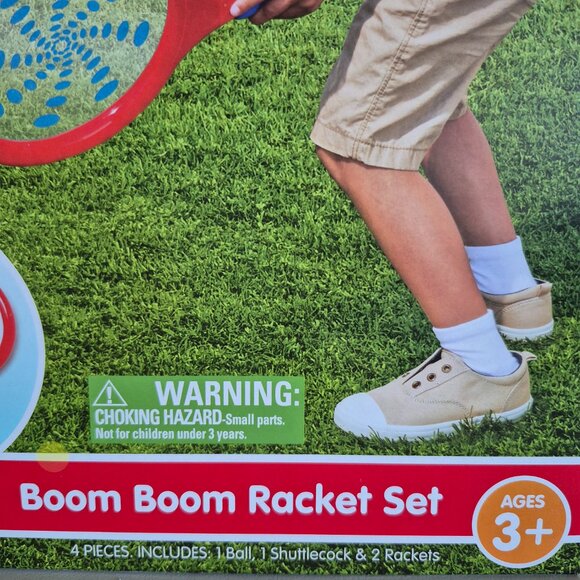 Play Day Boom Boom Racket Set for Kids | Outdoor Sports Game Toy | 4-Piece - Picture 5 of 5